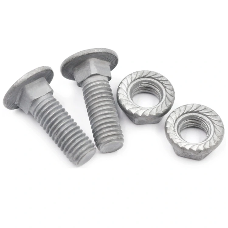 थ्रेडेड कॅरेज बोल्ट